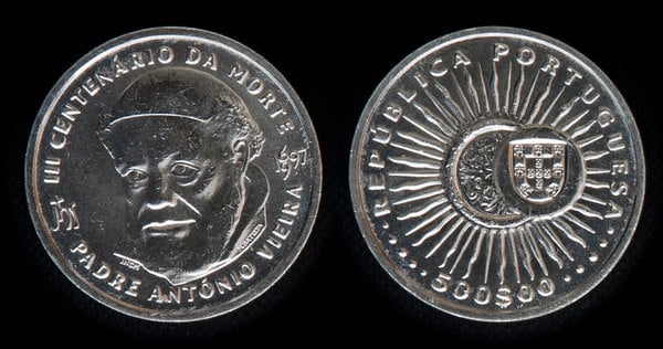 500 Escudos (III Centenário da Morte do Padre António Vieira)