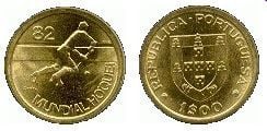 1 escudo (Mundial de Hockey sobre Patines 1982)