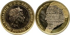 2 pounds (200th anniversary of the birth of Charles Dickens)