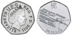 50 pence (JJ.OO. de Londres 2012-Remo)