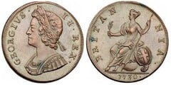 1/2 penny (George II)