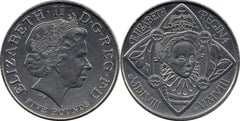 5 pounds (450 Aniversario Accensión de la Reina Isabel I)
