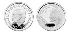 20 pence (1/10 oz Britannia Plata)