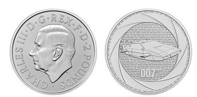 2 pounds (60 aniversario de James Bond)