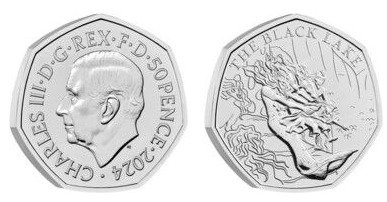 50 pence ( El Lago Negro)