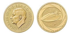 100 pounds (60 aniversario de James Bond)