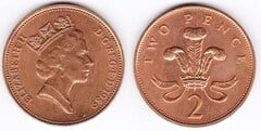 2 pence (Elizabeth II)