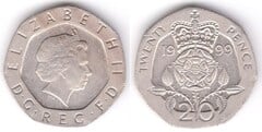 20 pence (Elizabeth II)