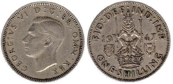 1 shilling (George VI)