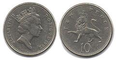 10 pence (Elizabeth II)