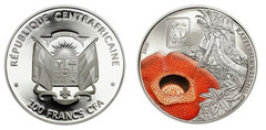 100 francs CFA (Rafflesia)