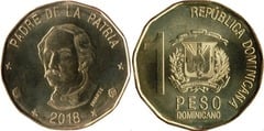 1 peso dominicano