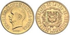 30 pesos (25 Aniversario de la Era de Trujillo)