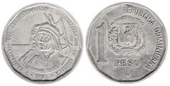 1 peso (V Centenario del Descubrimiento y Evangelización de América)