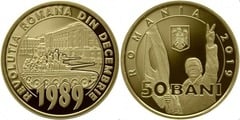 50 bani (30 Aniversario de la Revolución en Rumania)