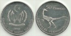 50 pesetas (Theropodo)
