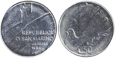 50 lire (Democracia)