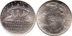 500 lire (Centenario Muerte G. Garibaldi)