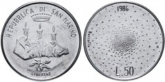 50 lire (División del Átomo)