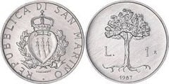 1 lire (Ciudad de Faetano)