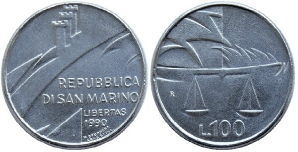 100 lire (Justicia)