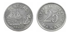 25 centimes (Dakar-Dinero de necesidad)