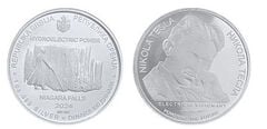 100dinara (Nikola Tesla; Energía Hidroeléctrica)
