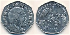 5 rupees (Independencia)