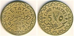 5 piastres (Protectorado Francés)