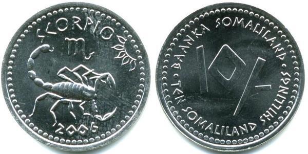 10 shillings (Horóscopo-Escorpión)