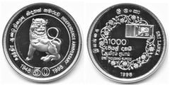 1.000 rupees (50 Años de la Independencia)