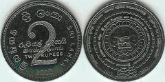 2 rupees (Centenario de los Scouts)