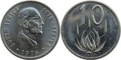 10 cents (Jacobus Fouché - SOUTH AFRICA - SUID-AFRIKA)