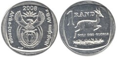 1 rand (Afrika Dzonga - Ningizimu Afrika)