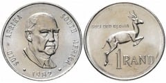 1 rand (Balthazar J. Vorster - SUID-AFRIKA - SOUTH AFRICA)