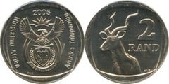 2 rand (Ningizimu Afrika - Afurika Tshipembe)
