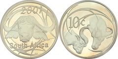 10 cents (Búfalo de agua - South Africa)