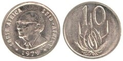 10 cents (Nicolaas Diederichs - SOUTH AFRICA - SUID-AFRIKA)