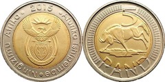 5 rand (Ningizimu Afrika - Afurika Tshipembe)