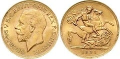 1 sovereign (George V)
