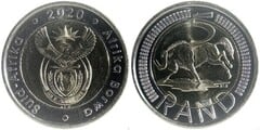 5 rand (Afrika Borwa - Suid-Afrika)