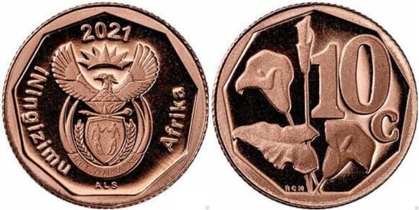10 cents (iNingizimu Afrika)