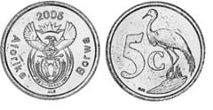 5 cents (Aforika Borwa)