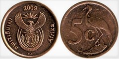 5 cents (INingizimu Afrika)