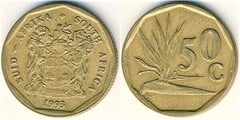 50 cents (SUID-AFRIKA - SOUTH AFRICA)