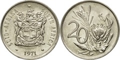 20 cents (SUID-AFRIKA - SOUTH AFRICA)