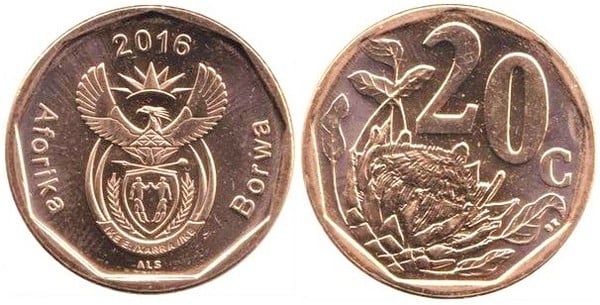 20 cents (Aforika Borwa)