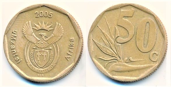 50 cents (uMzantsi Afrika)