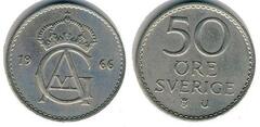 50 öre (Gustaf VI)