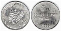 5 francs (Gottfried Keller)